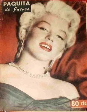 PAQUITA magazine side cover  1956