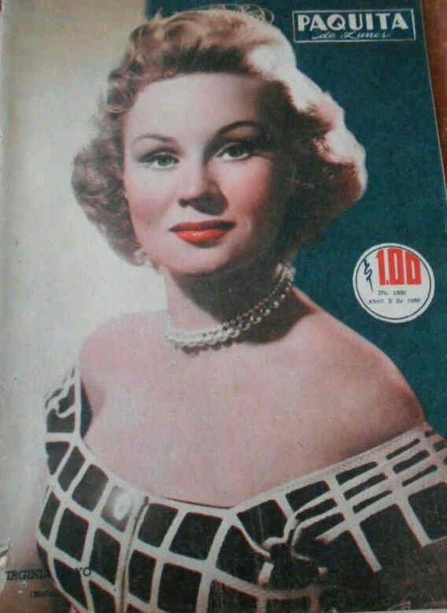 PAQUITA magazine side cover Issue 1550 2 April 1956