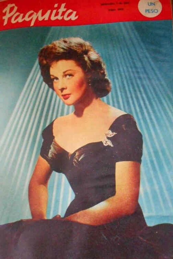 PAQUITA magazine side cover   1957