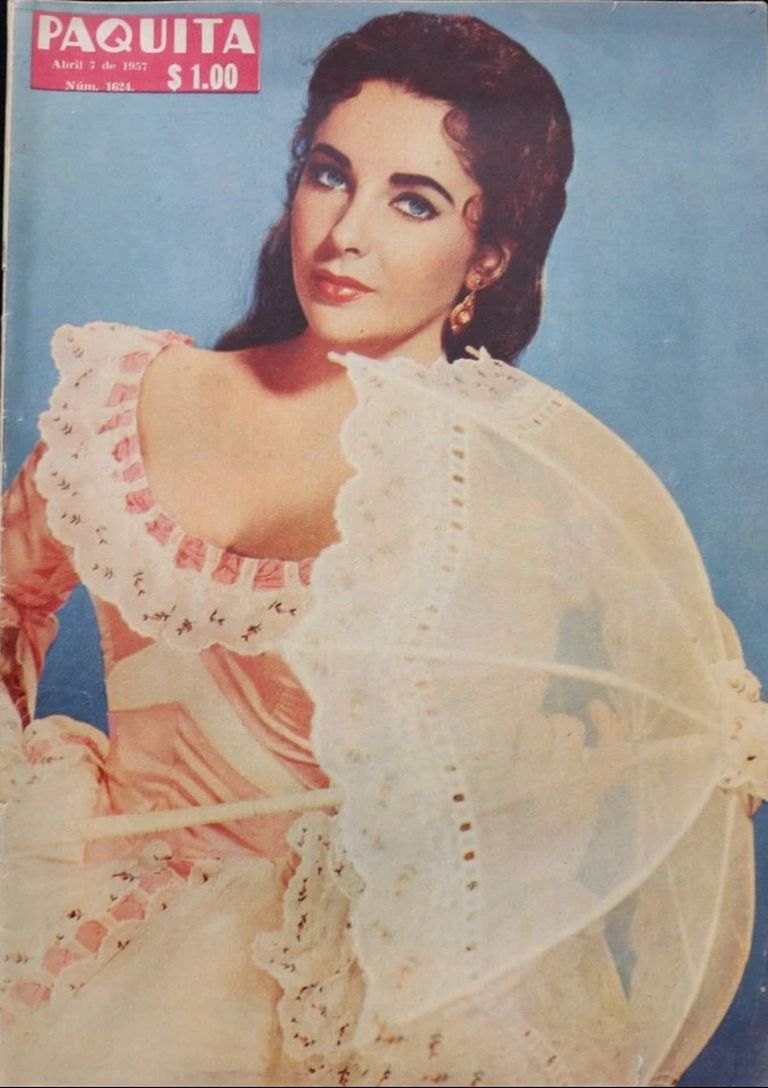 PAQUITA magazine side cover 7 April 1957