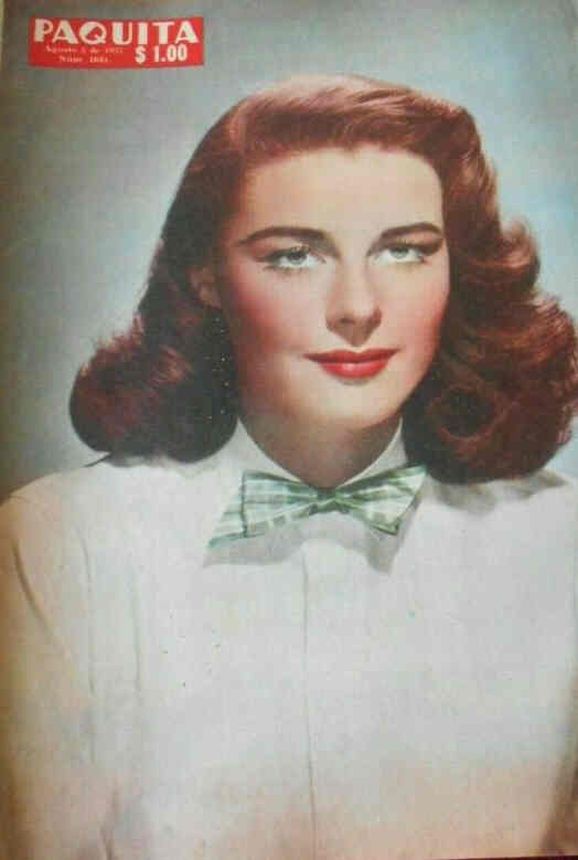 PAQUITA magazine side cover Issue 1641 5 August 1957