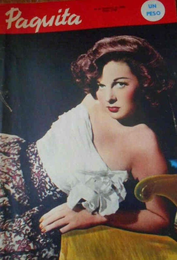 PAQUITA magazine side cover   1958