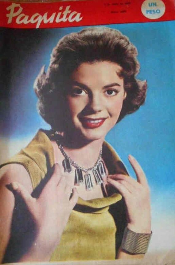 PAQUITA magazine side cover  July 1958