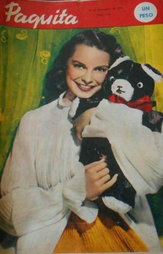 PAQUITA magazine side cover Issue 1710 1 December 1958