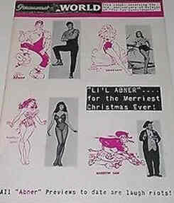PARAMOUNT WORLD magazine side cover November 1959