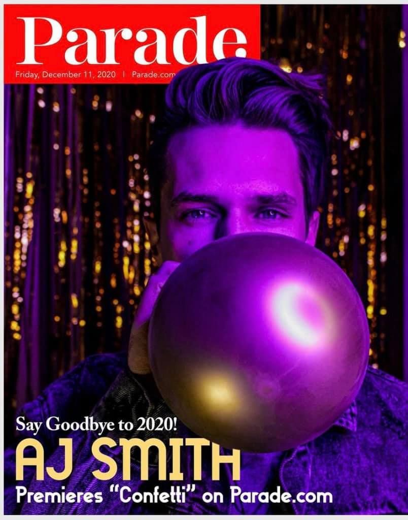 PARADE (USA) magazine side cover 11 December 2020