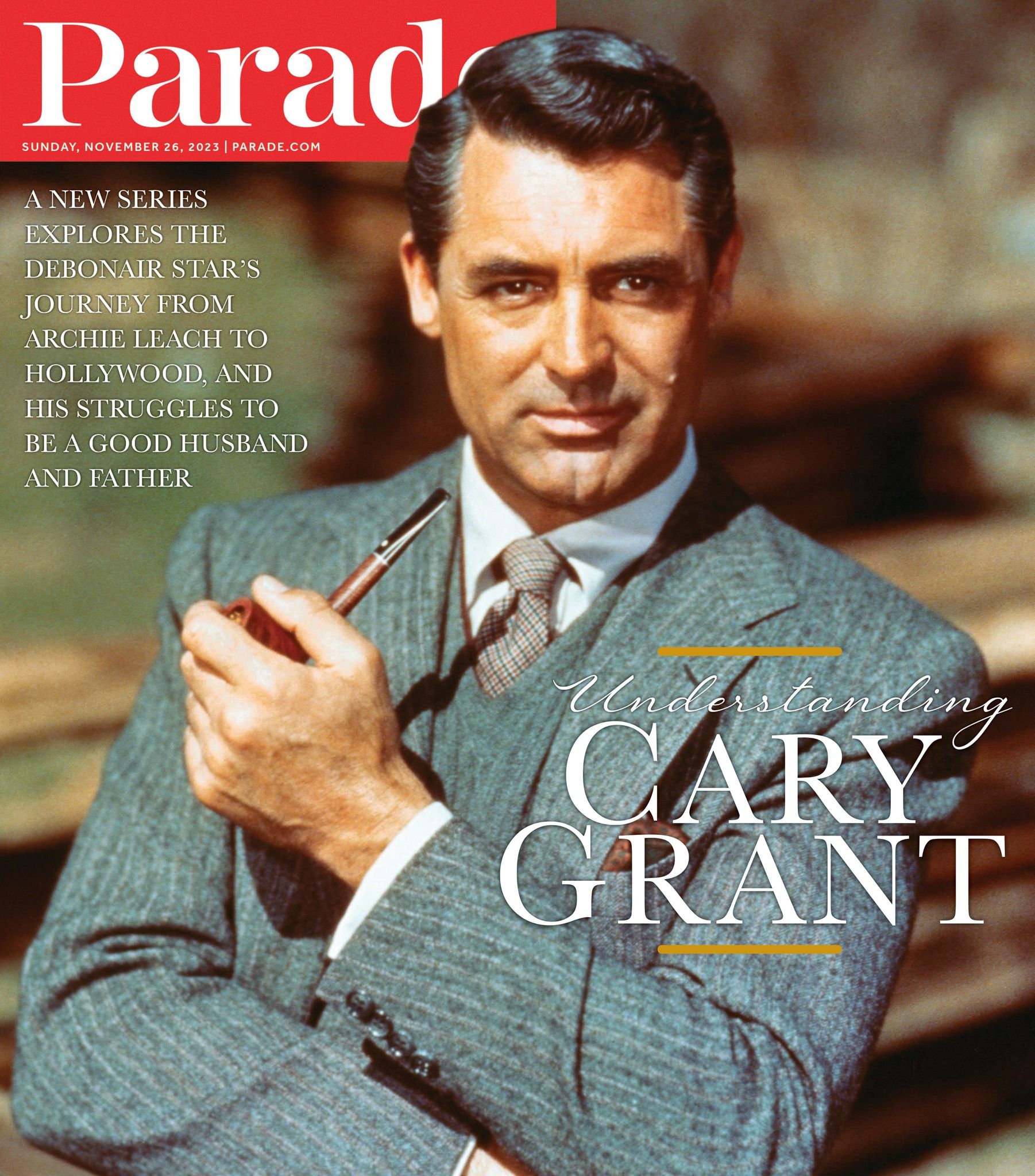 PARADE (USA) magazine side cover 26 November 2023