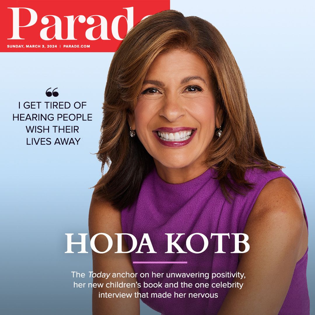 PARADE (USA) magazine side cover 3 March 2024