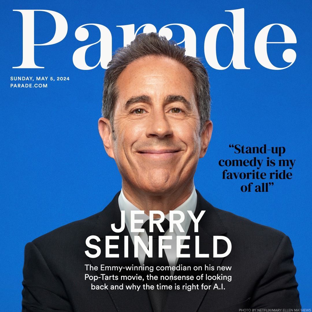 PARADE (USA) magazine side cover 5 May 2024
