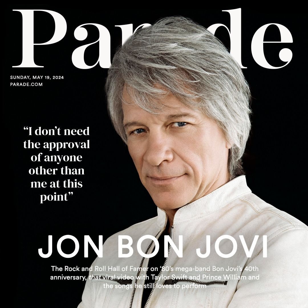 PARADE (USA) magazine side cover 19 May 2024