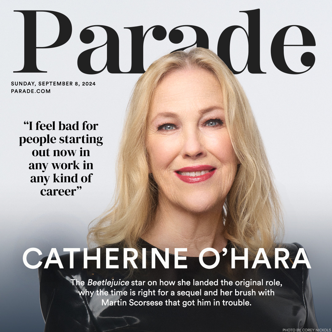 PARADE (USA) magazine side cover 8 September 2024