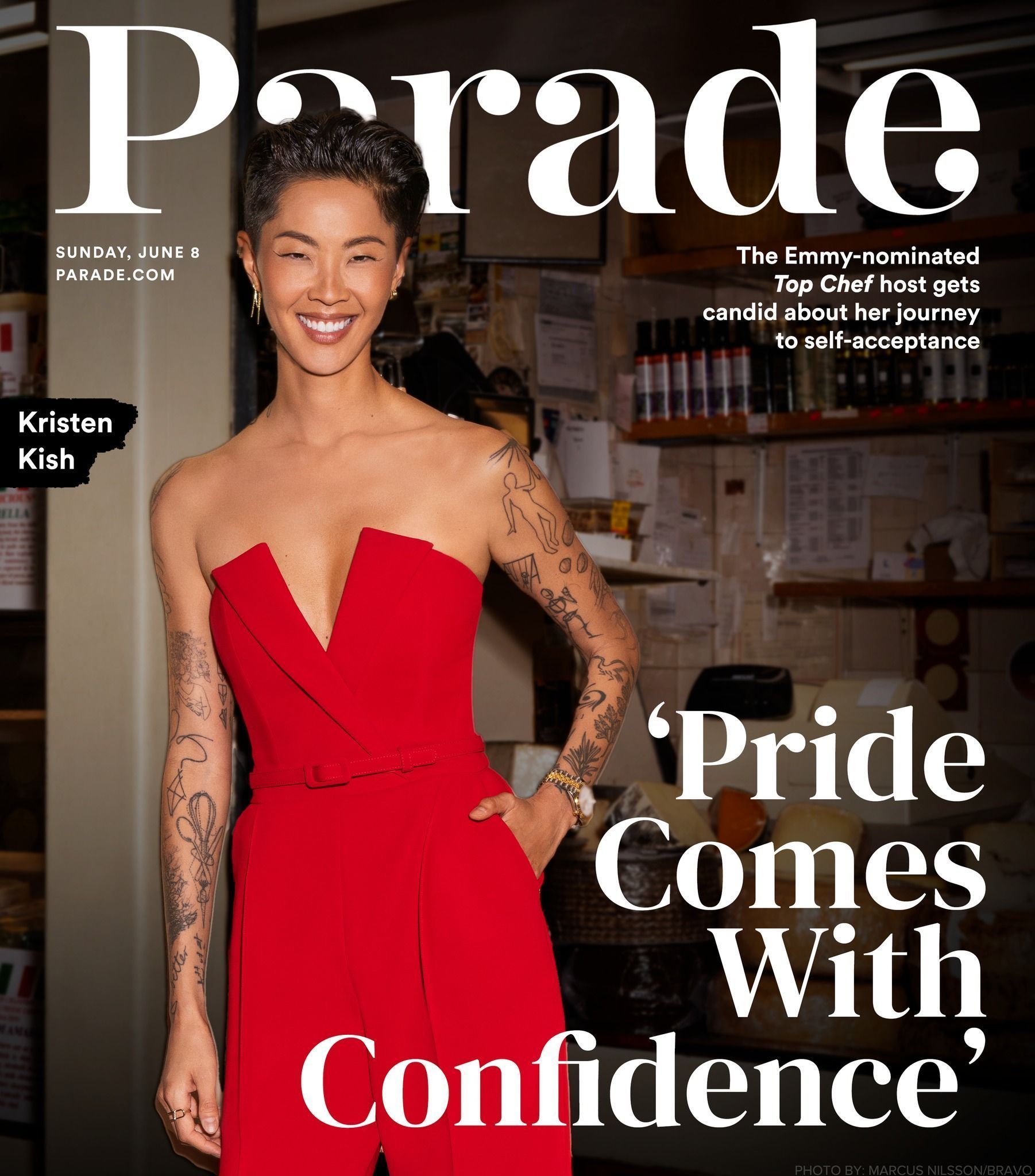 PARADE (USA) magazine side cover 8 June 2025