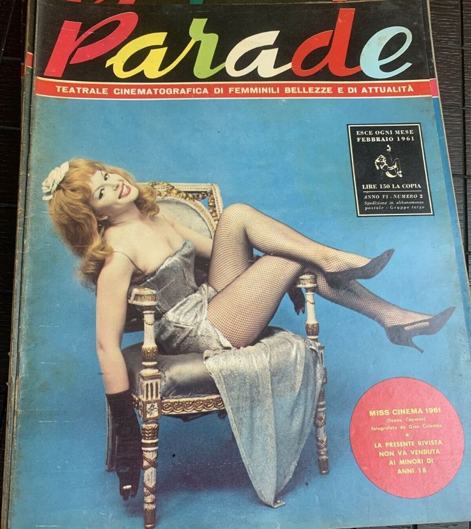 PARADE magazine side cover  February 1961