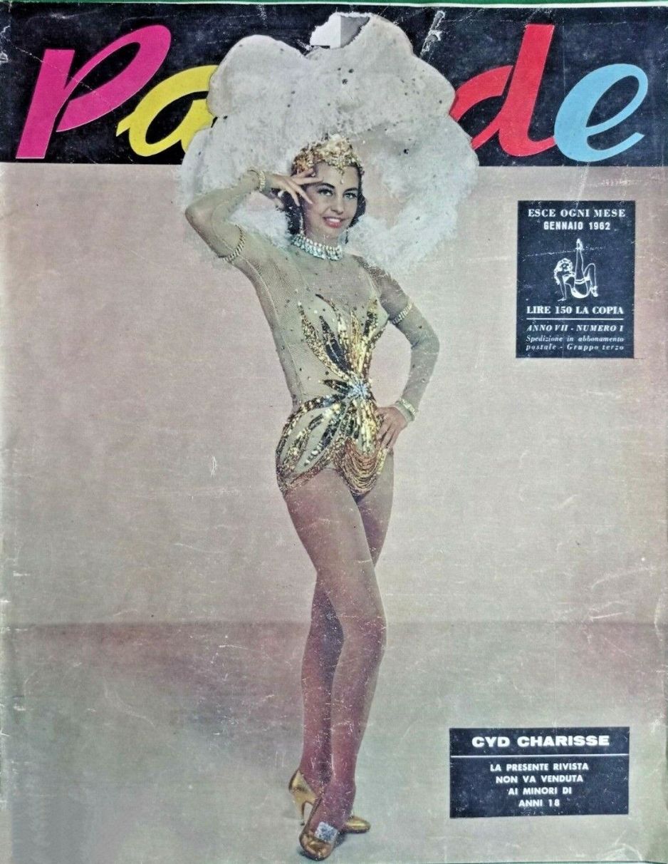 PARADE magazine side cover  January 1962