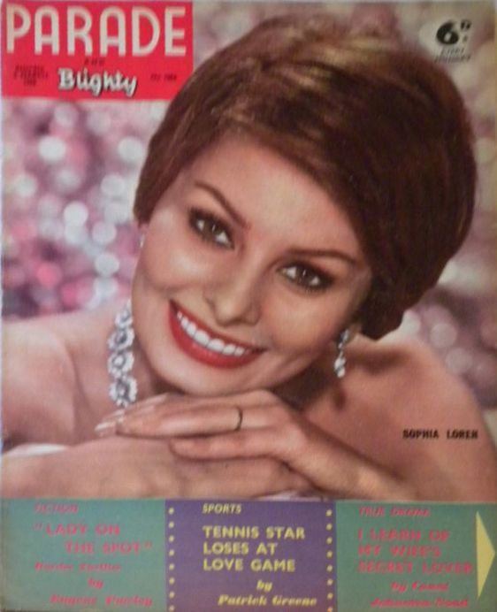 PARADE UK magazine side cover Issue 1056 5 March 1960