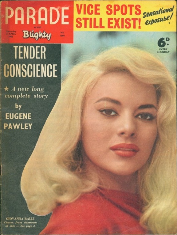 PARADE UK magazine side cover Issue 1060 2 April 1960