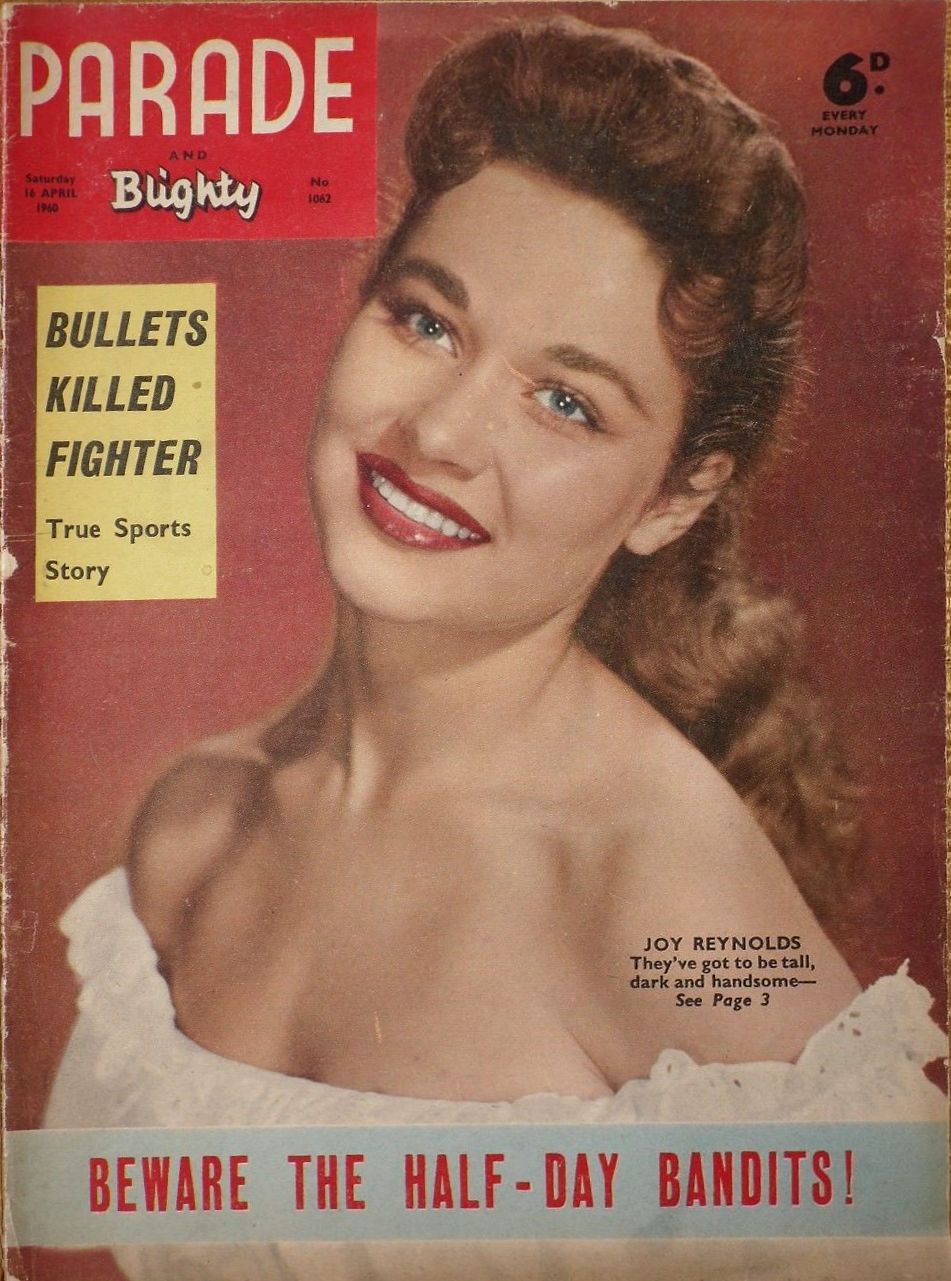 PARADE UK magazine side cover Issue 1062 16 April 1960