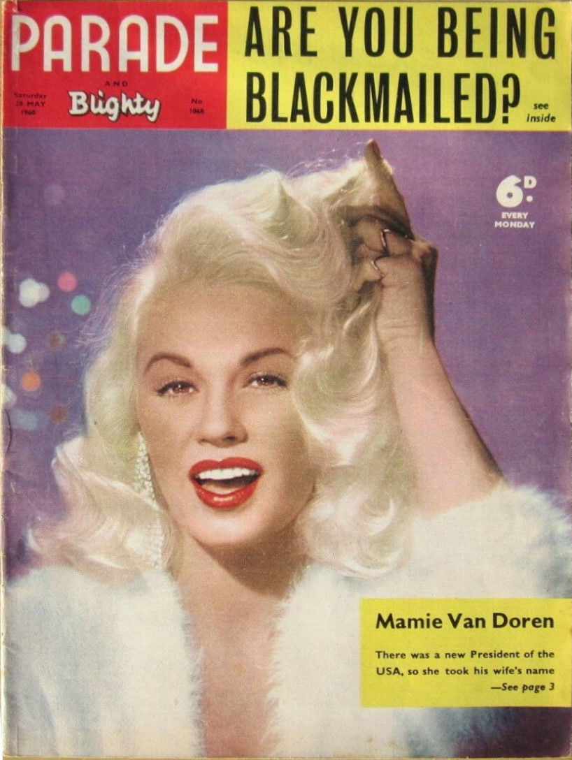 PARADE UK magazine side cover Issue 1068 28 May 1960