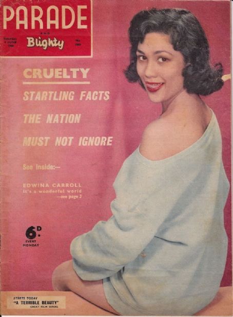 PARADE UK magazine side cover Issue 1069 4 June 1960