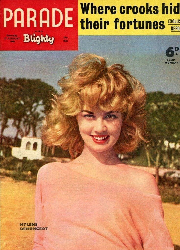 PARADE UK magazine side cover Issue 1081 27 August 1960