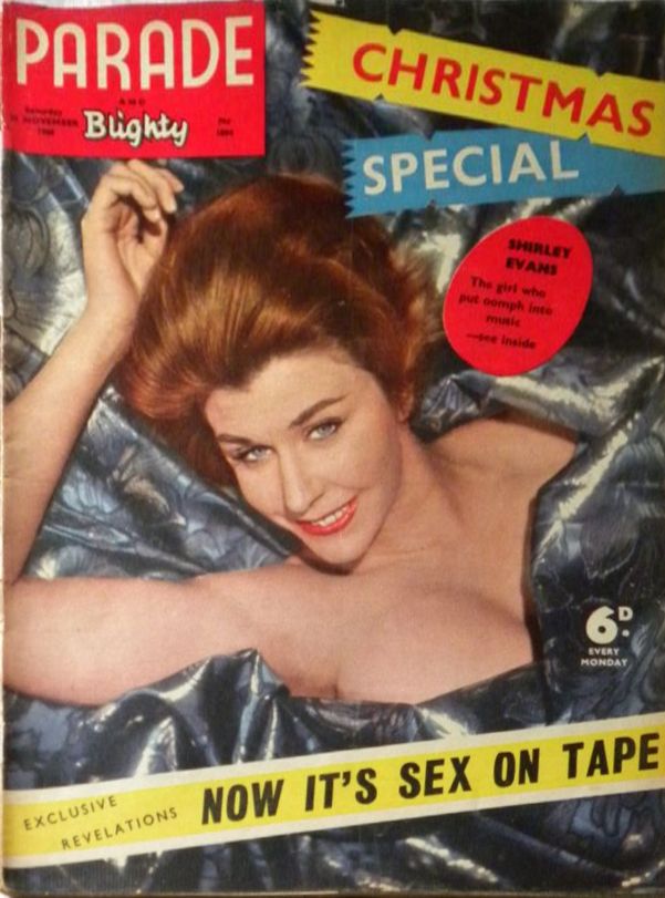 PARADE UK magazine side cover Issue 1094 26 November 1960
