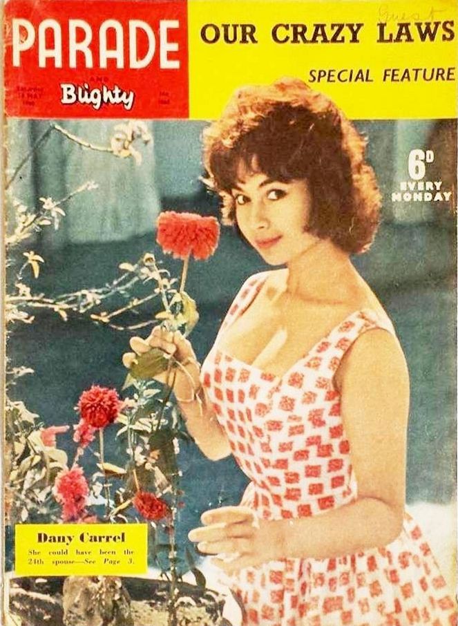 PARADE UK magazine side cover   1960
