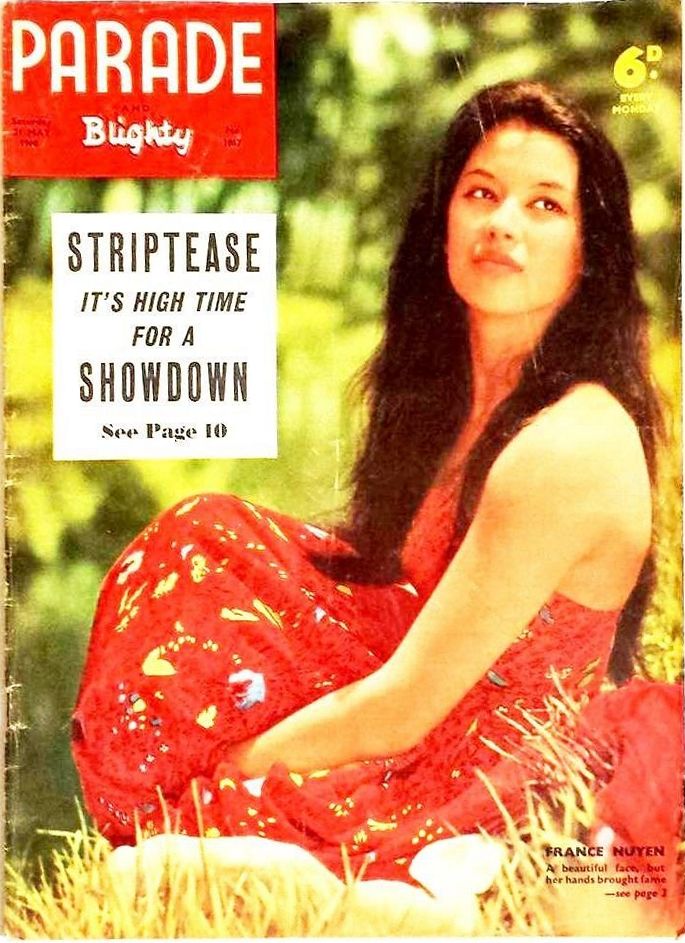 PARADE UK magazine side cover   1960
