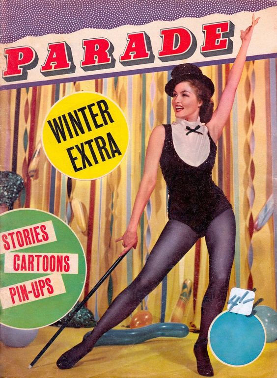 PARADE UK magazine side cover Winter 1962