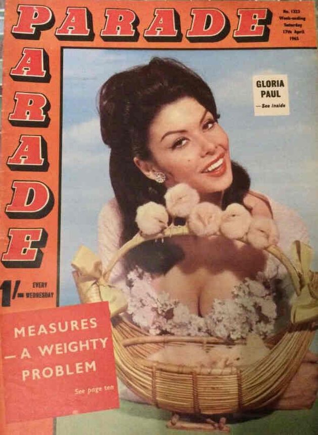 PARADE UK magazine side cover Issue 1323 17 April 1965