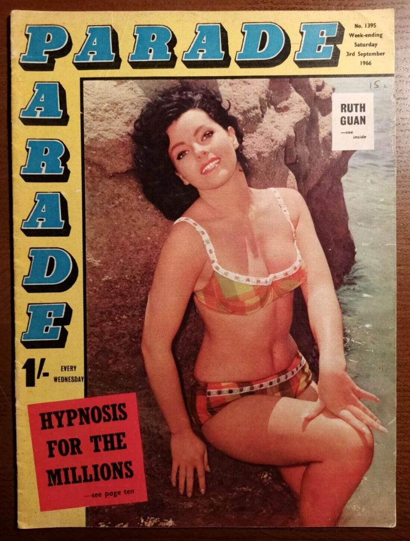 PARADE UK magazine side cover Issue 1395 3 September 1966