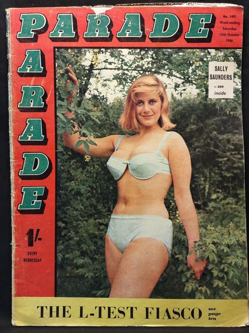 PARADE UK magazine side cover 15 October 1966