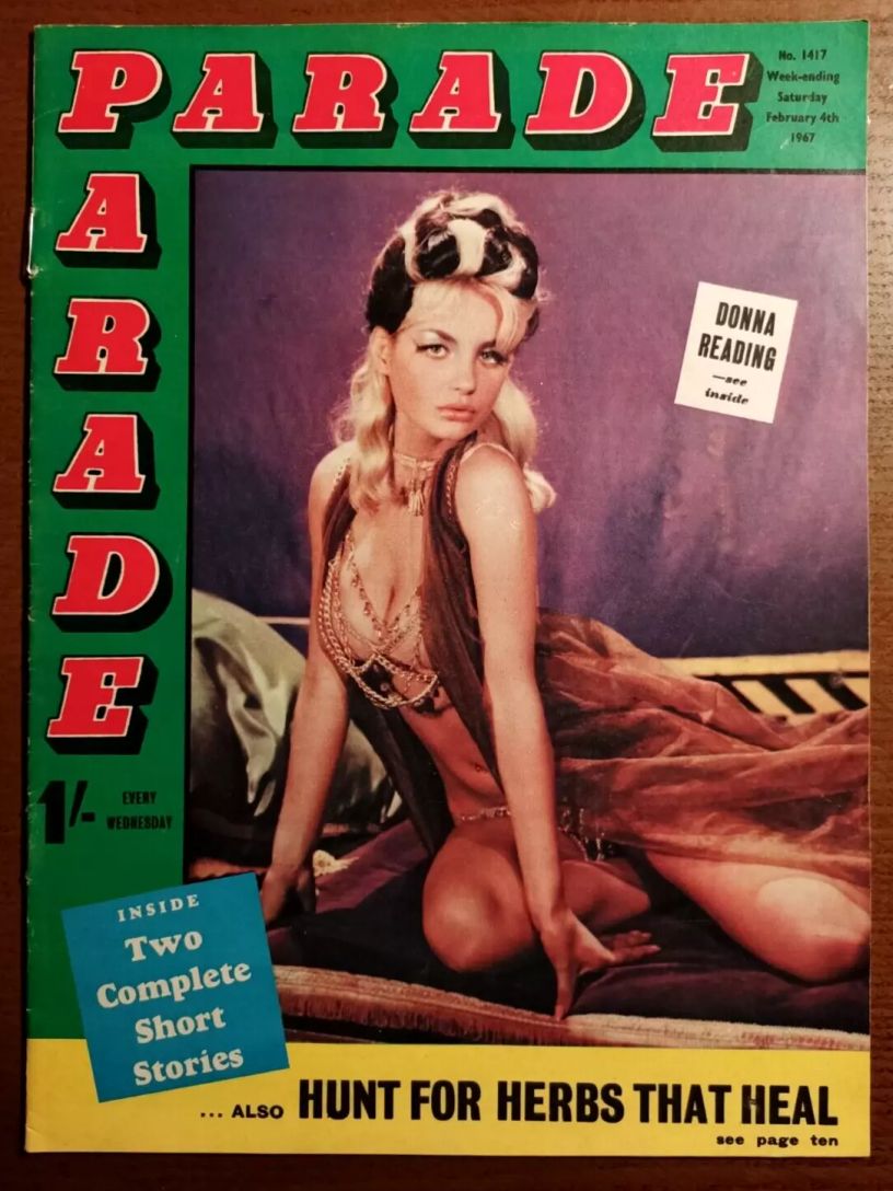 PARADE UK magazine side cover Issue 1417 4 February 1967