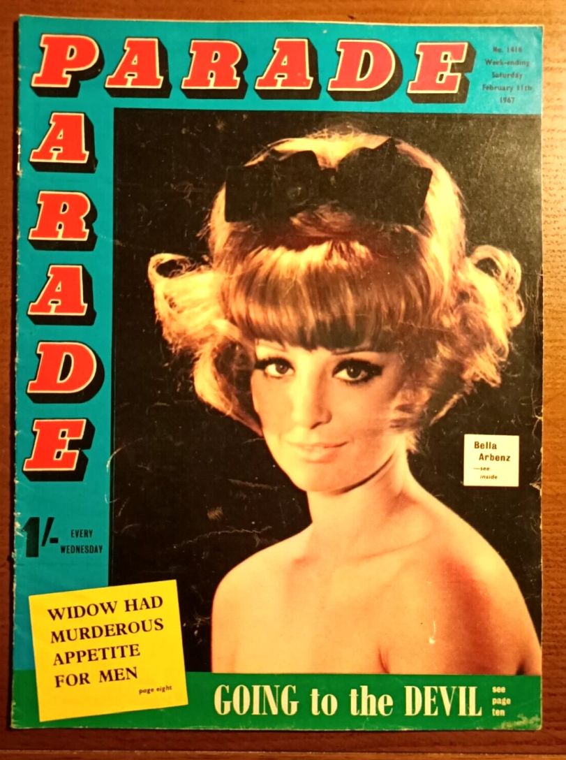 PARADE UK magazine side cover 11 February 1967