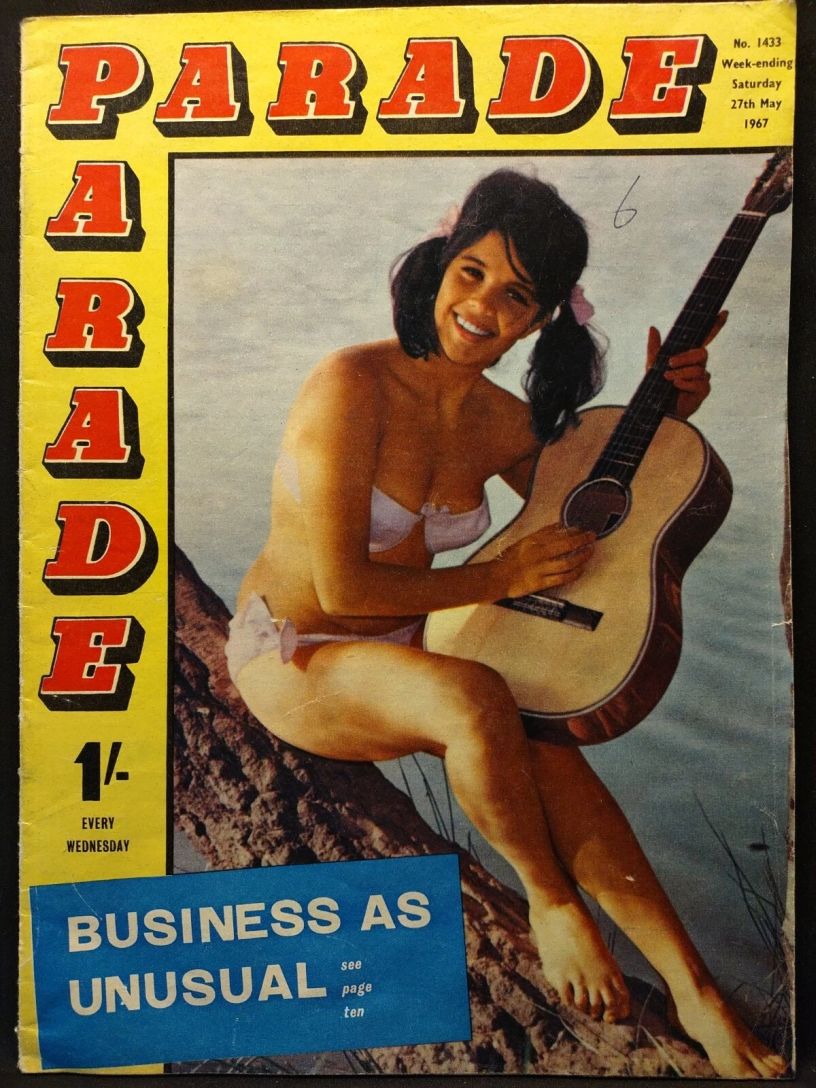 PARADE UK magazine side cover 27 May 1967
