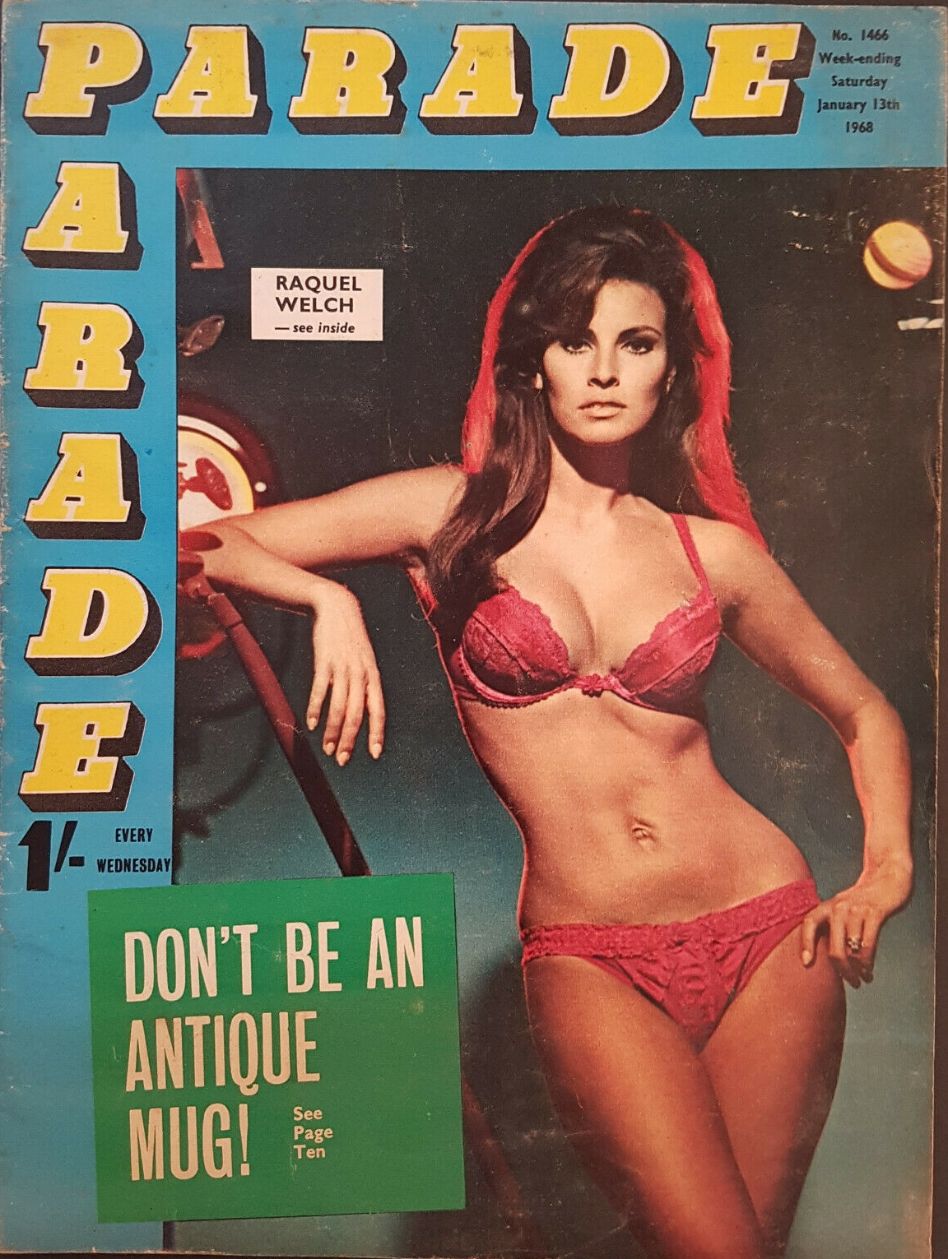 PARADE UK magazine side cover Issue 1466 13 January 1968