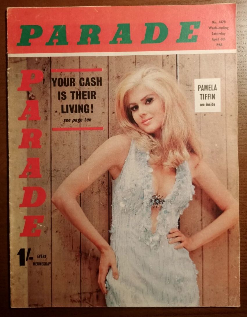 PARADE UK magazine side cover Issue 1478 6 April 1968