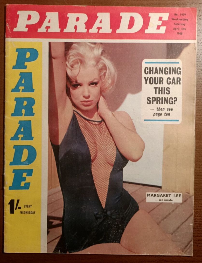 PARADE UK magazine side cover Issue 1479 13 April 1968