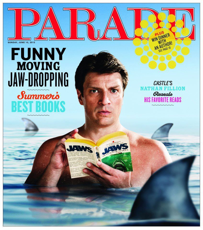 PARADE (USA) magazine side cover 12 June 2012