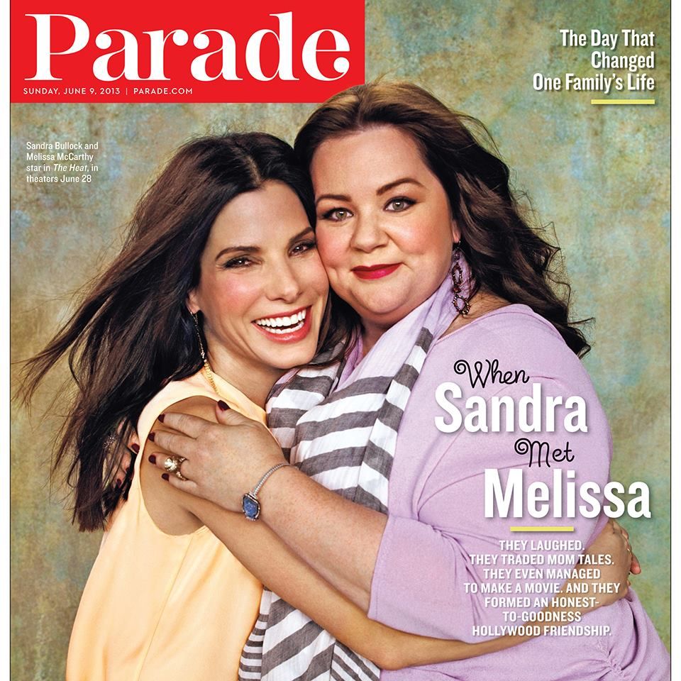 PARADE (USA) magazine side cover 9 June 2013