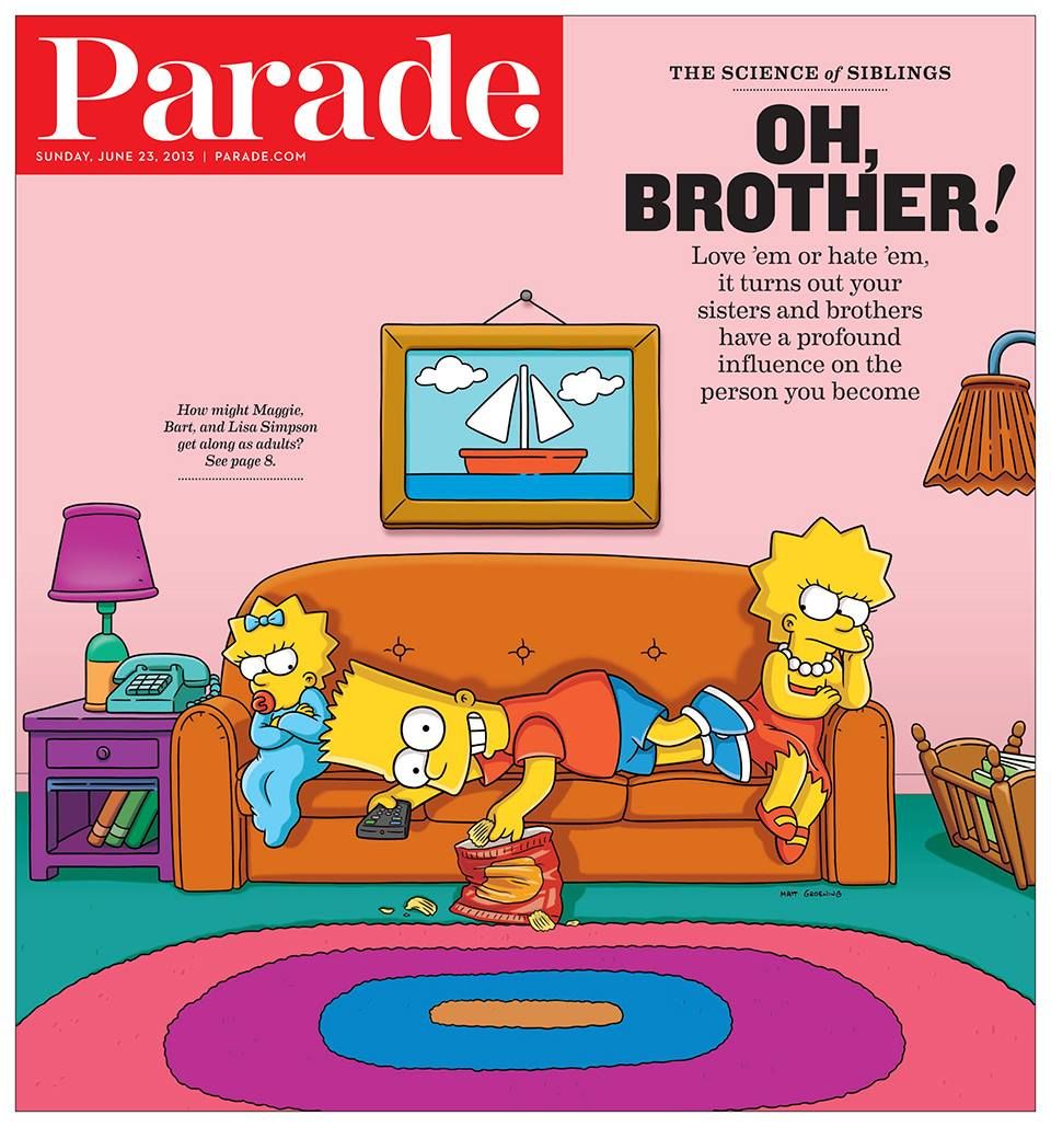 PARADE (USA) magazine side cover 23 June 2013