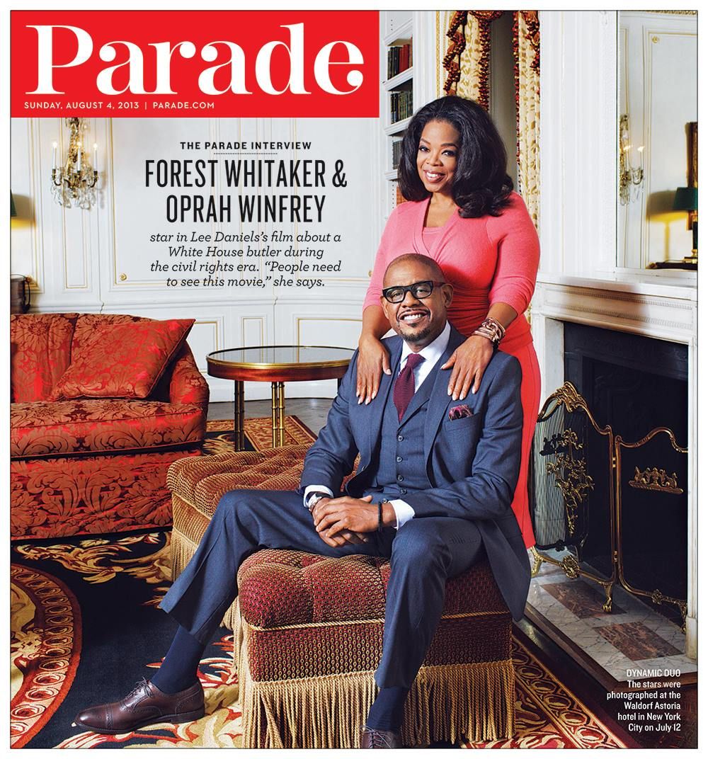 PARADE (USA) magazine side cover 4 August 2013