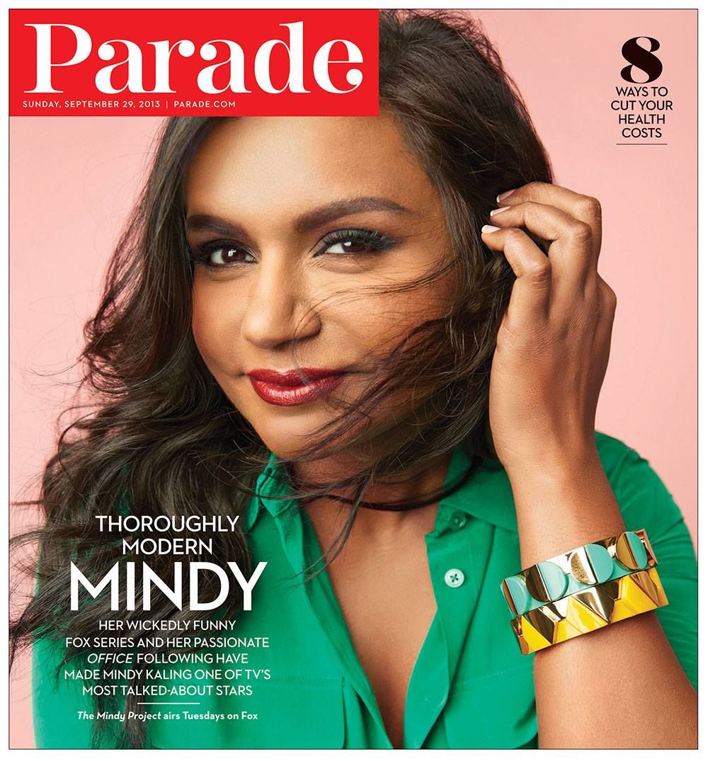 PARADE (USA) magazine side cover 29 September 2013