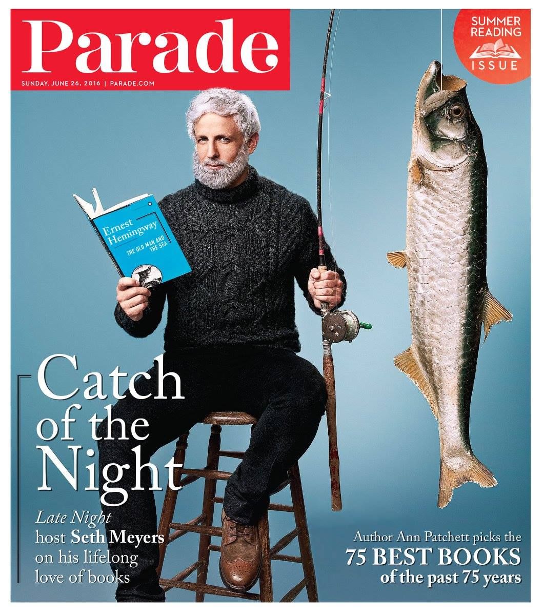 PARADE (USA) magazine side cover 26 June 2016