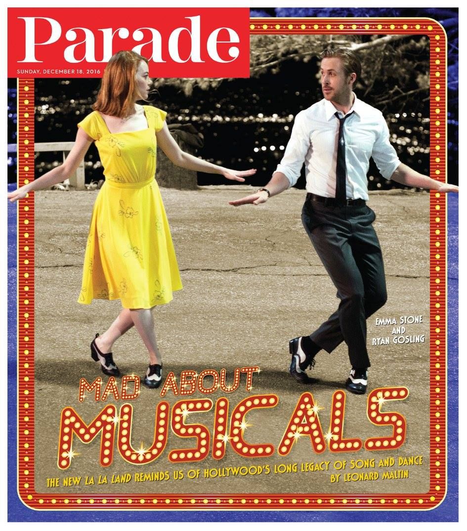 PARADE (USA) magazine side cover 18 December 2016