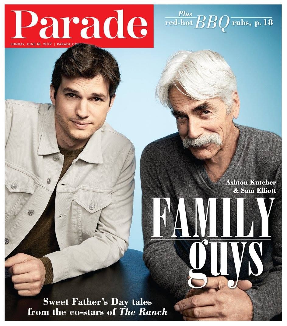 PARADE (USA) magazine side cover 18 June 2017