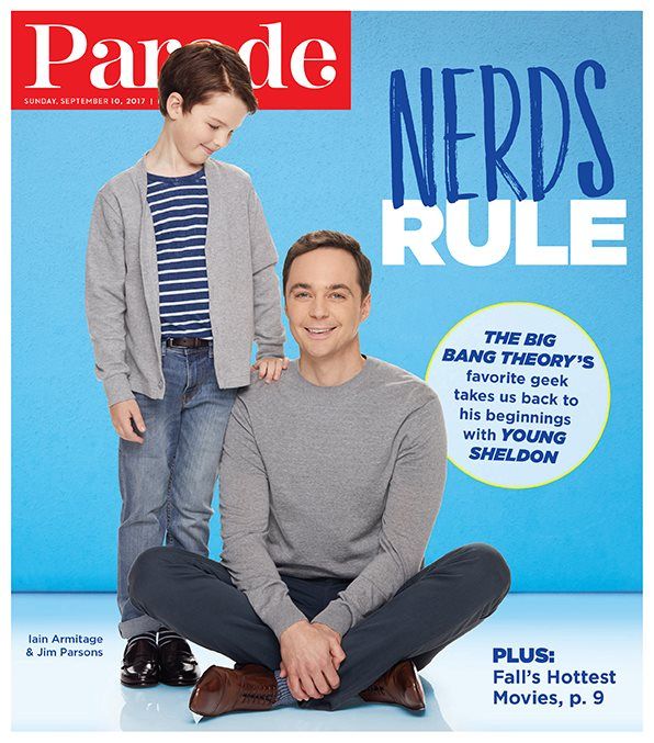 PARADE (USA) magazine side cover 10 September 2017