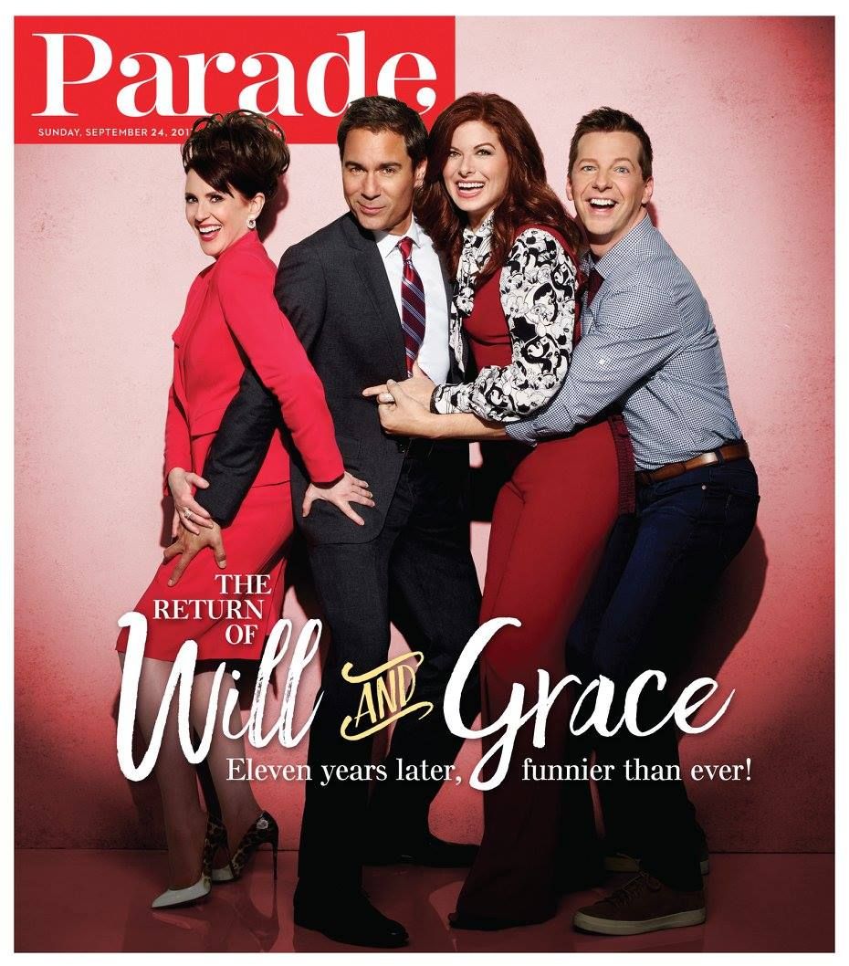 PARADE (USA) magazine side cover 24 September 2017