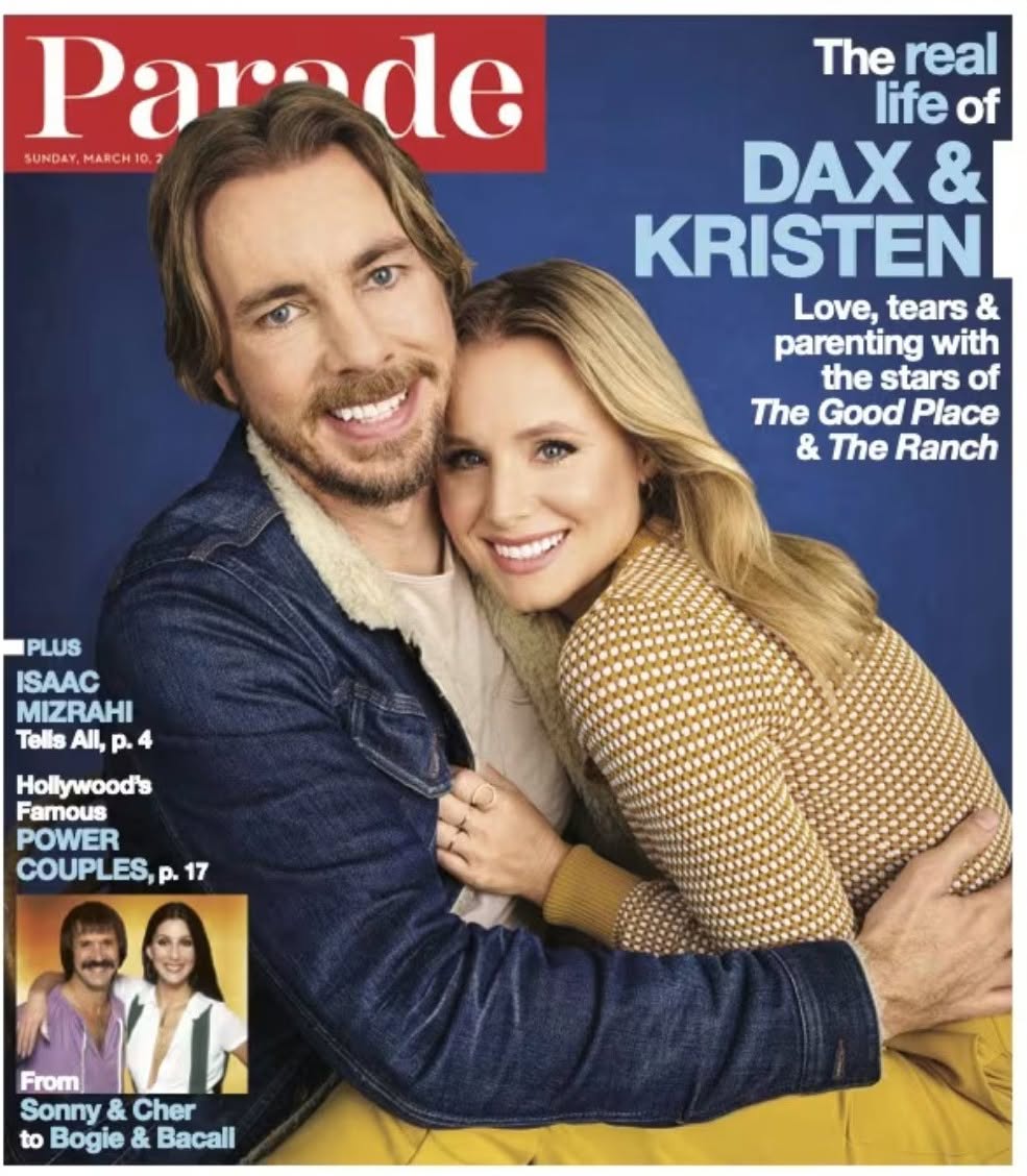 PARADE (USA) magazine side cover 10 March 2019