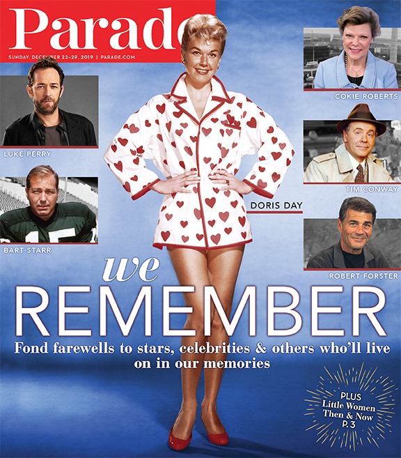 PARADE (USA) magazine side cover 23 September 2019