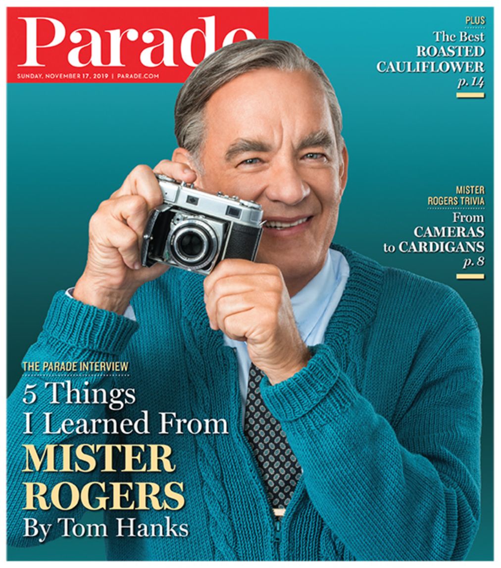 PARADE (USA) magazine side cover 17 November 2019